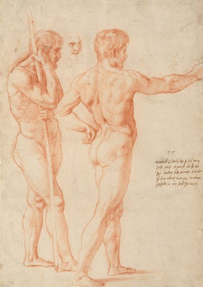 Études de nus - Michelangelo Buonarroti